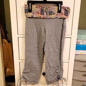 Work out capris pants